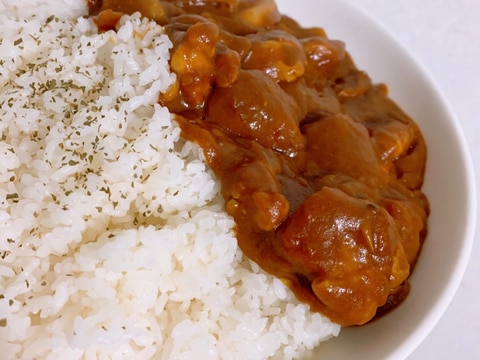 トマト煮リメイク♪トマトチキンカレー